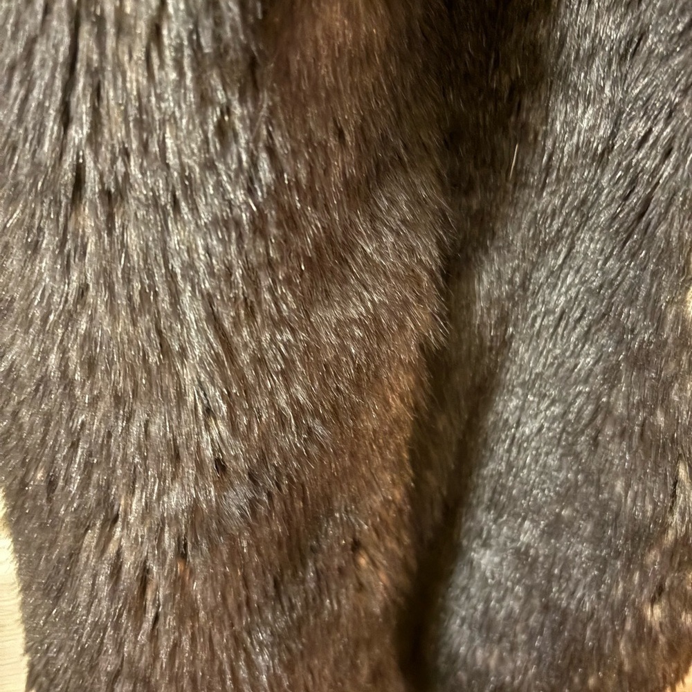 Bebe Vintage Y2K Faux Fur Vest with Hood & Pockets Sz M - Picture 6 of 14